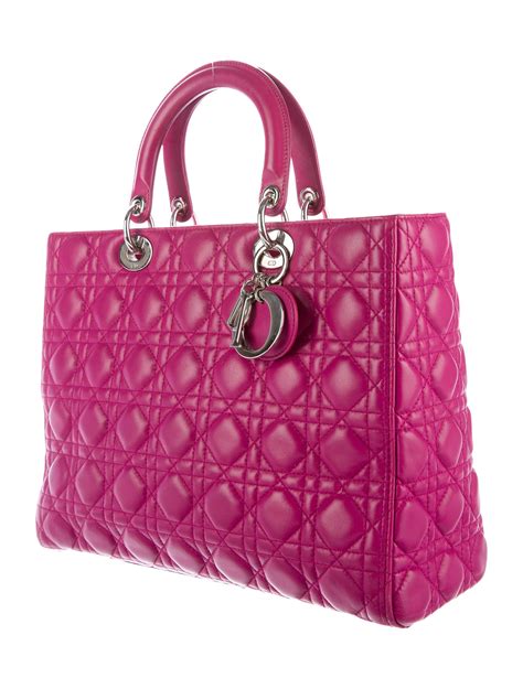 large lady dior bag celebrities|famous lady dior bag.